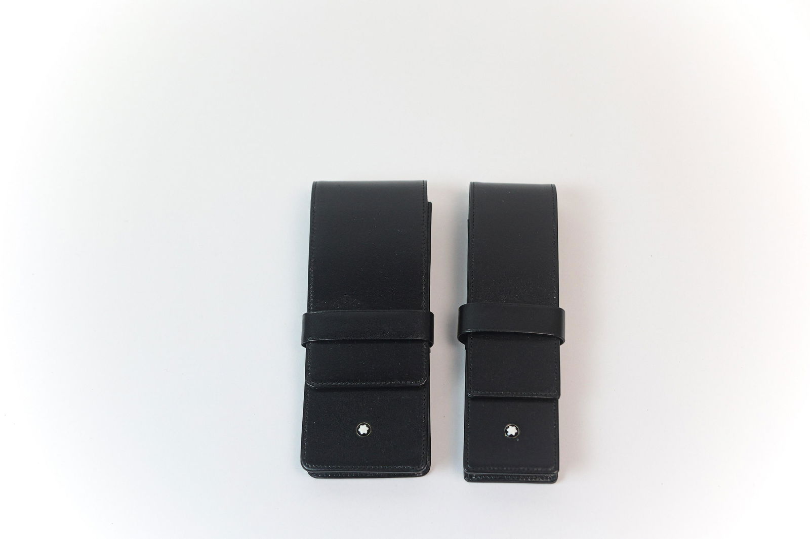 Pair of Mont Blanc Leather Pen Cases (1 of 4)