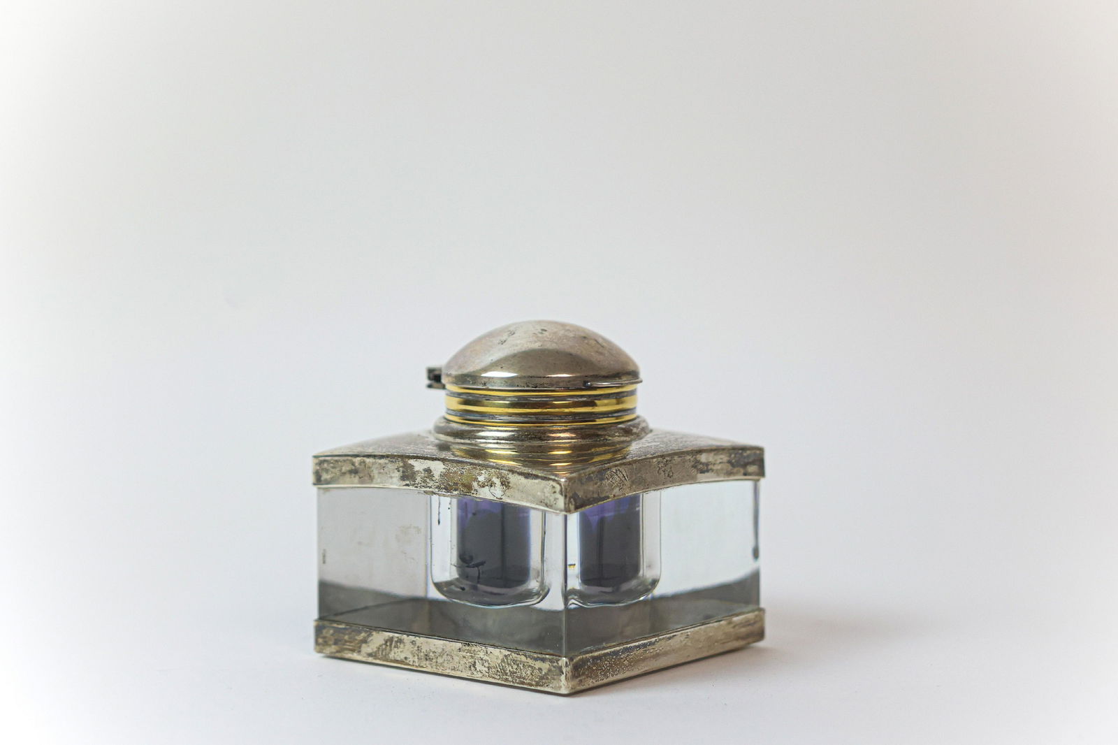 Mont Blanc Meisterstuck Solitaire Sterling Inkwell (1 of 6)