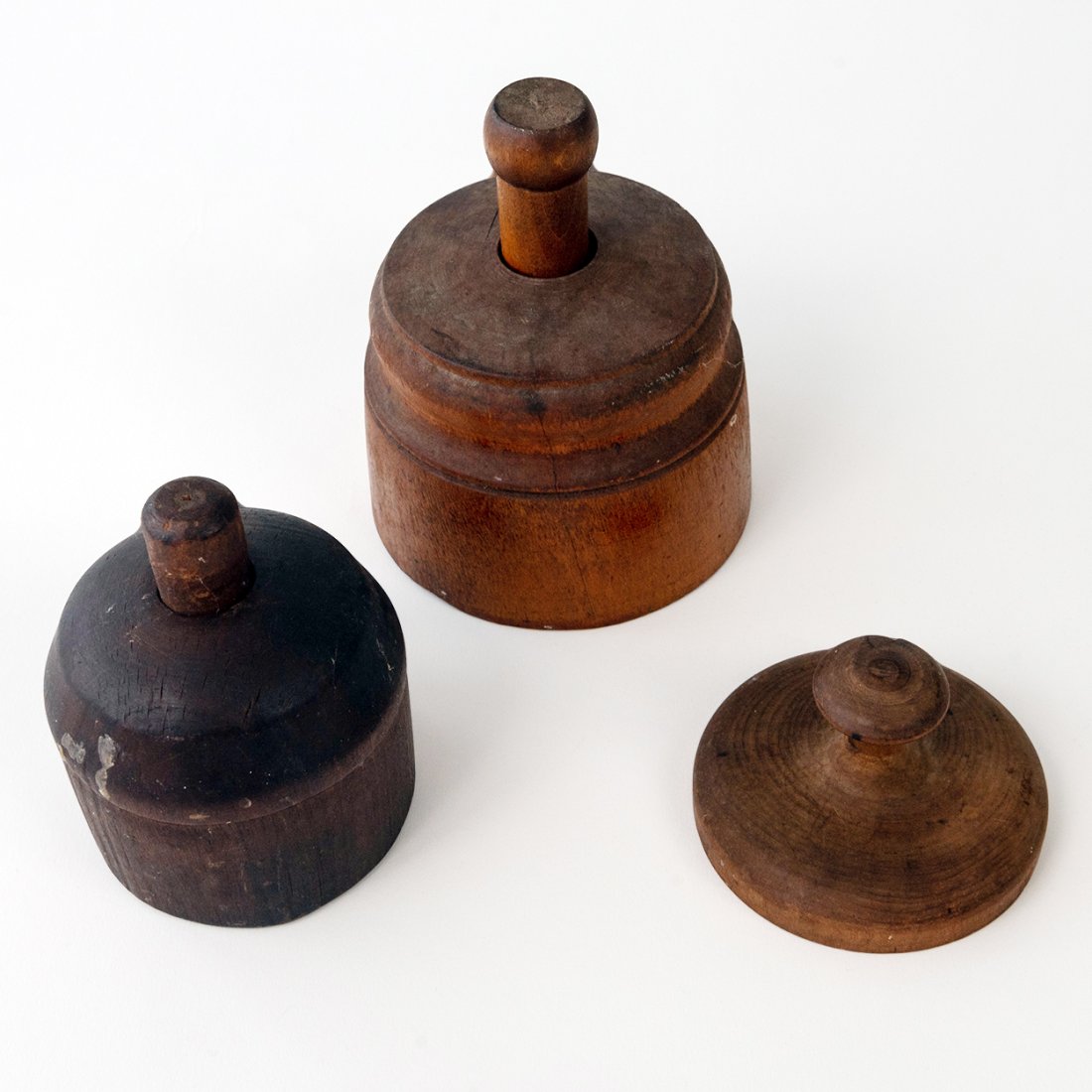 Set of Three Antique Butter Molds (1 of 4)