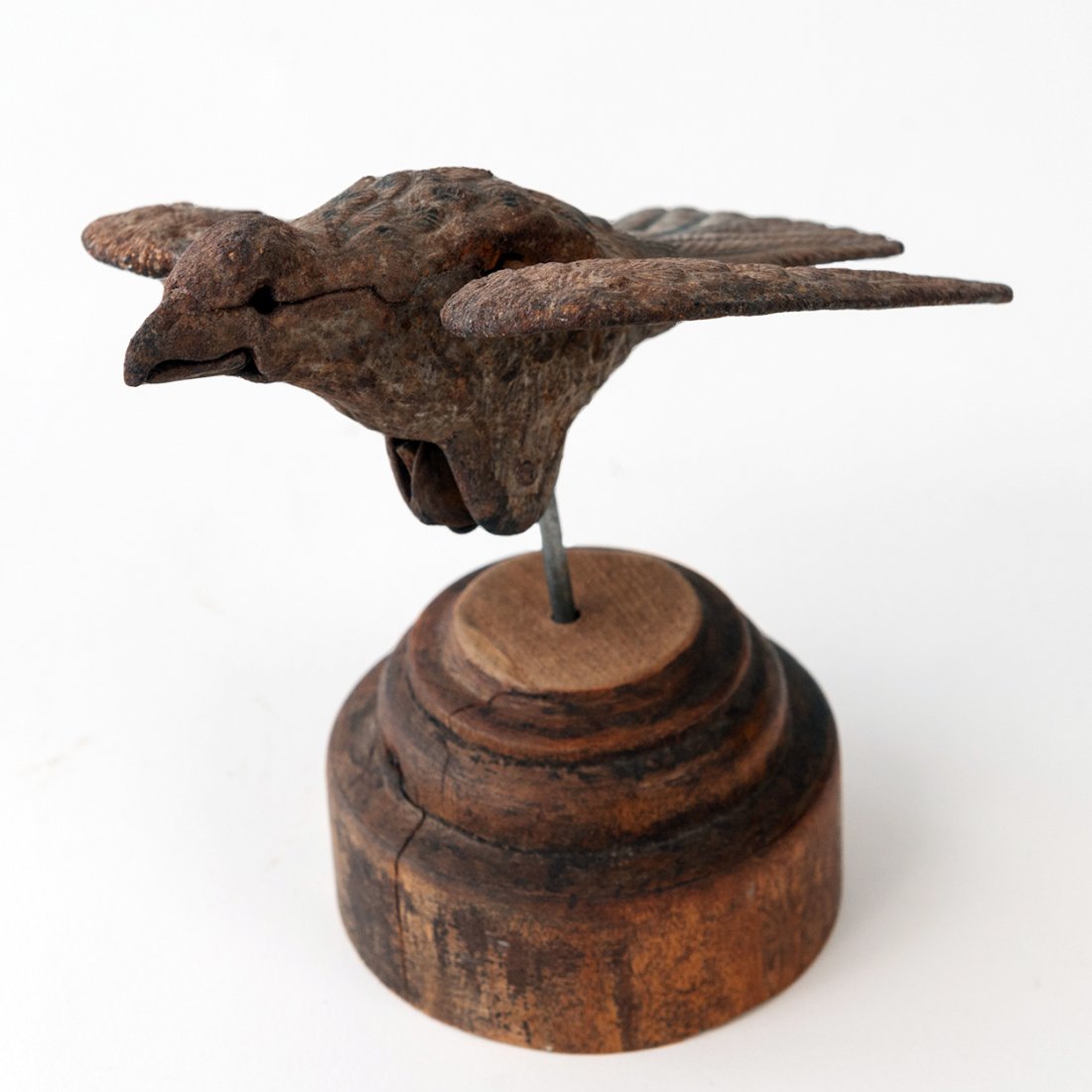 1883 Early Iron Mechanical Bird (1 of 5)