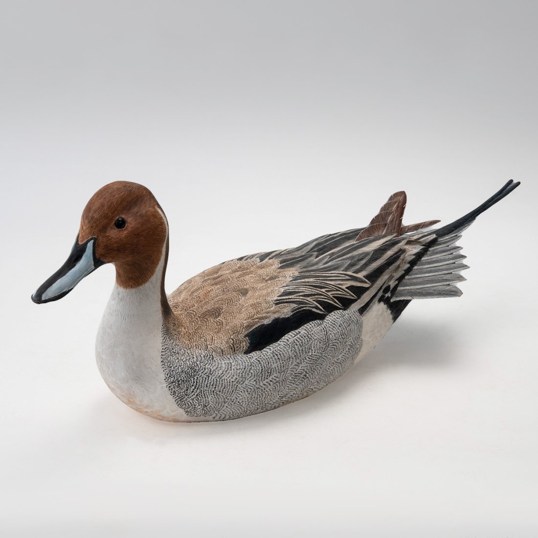 Hand-Carved Pintail Drake Decoy by R.A. Torbert (1 of 5)