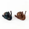 Antique Vienna Bronze Cold Painted Miniature Snails