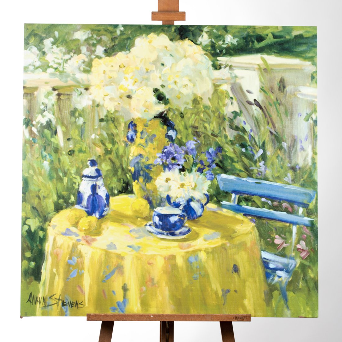 Large Floral Artwork on Canvas Print by Allayn Stevens (1 of 3)