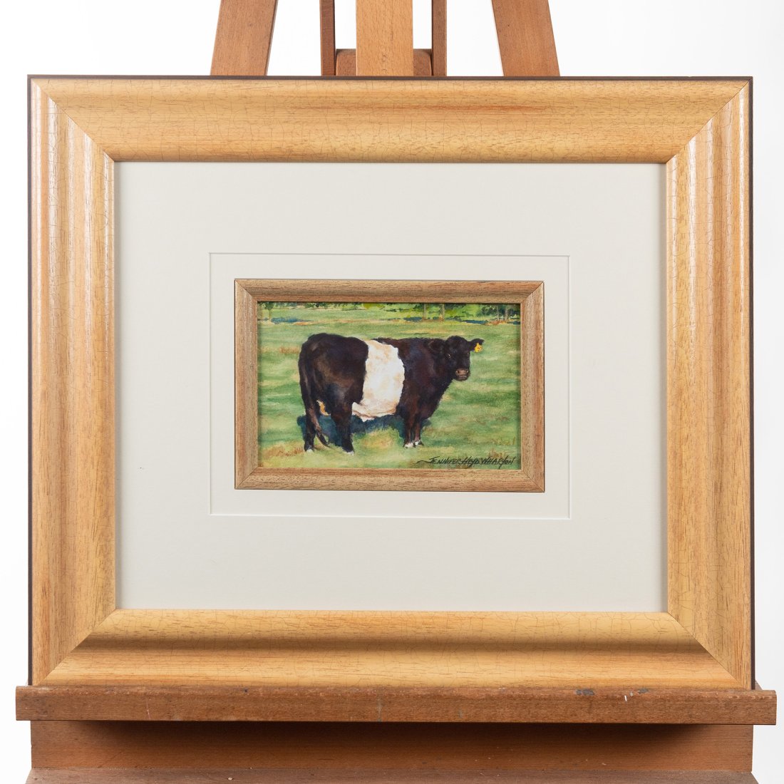 Jennifer Heyd Wharton Watercolor Painting "Number 20 Please" (1 of 3)