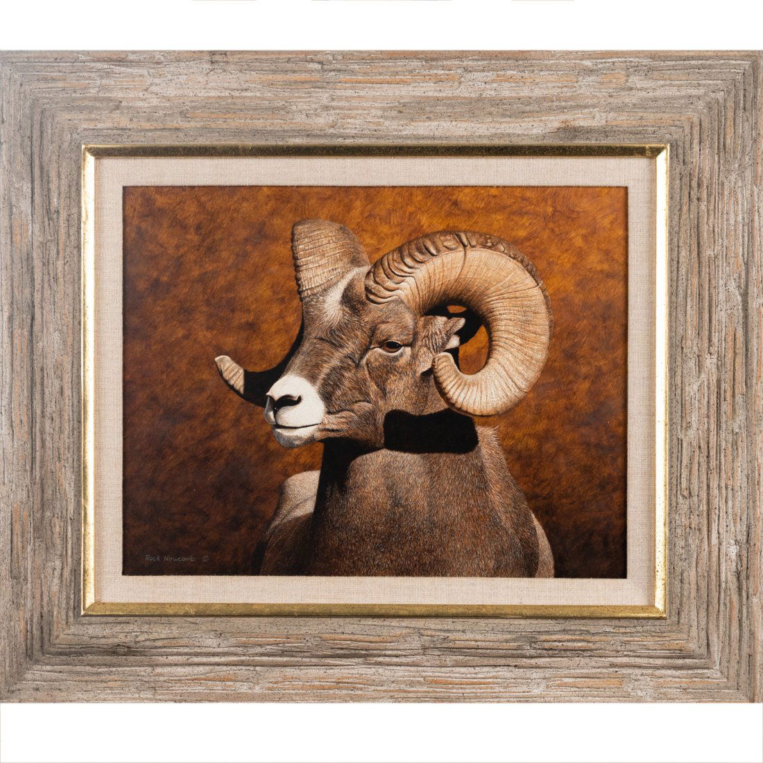 Original Acrylic Painting "Mountain Prince" by Rock Newcomb (1 of 6)