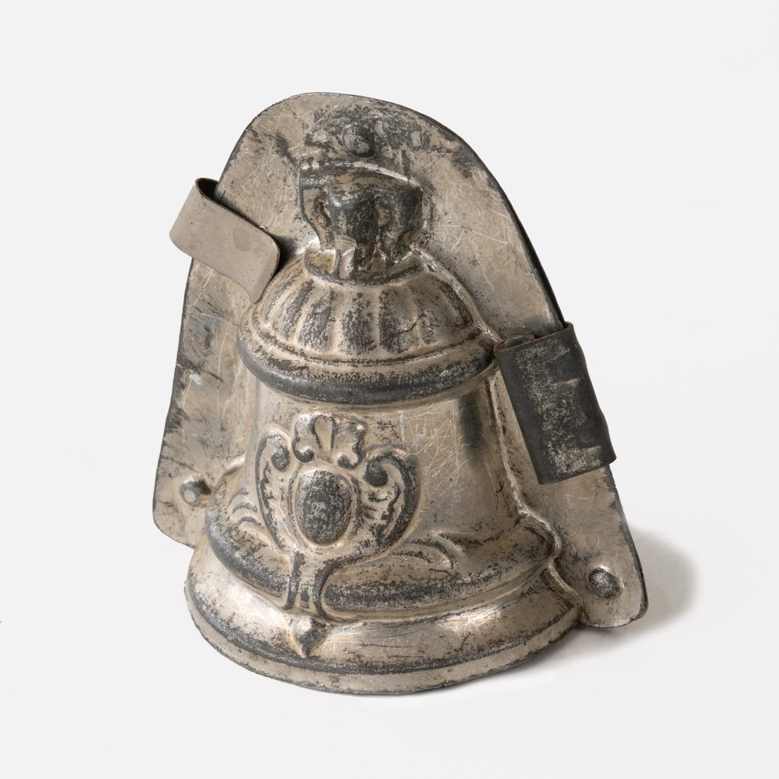 Early Antique Tin Christmas Bell Chocolate Mold (1 of 5)