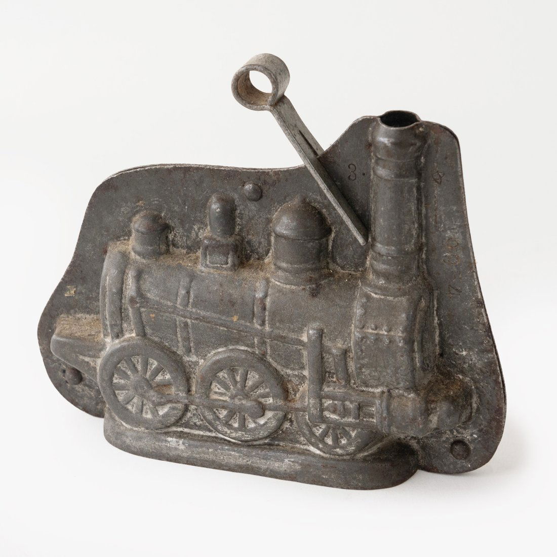 Vintage Anton reiche Tin Steam Locomotive Chocolate Mold (1 of 5)