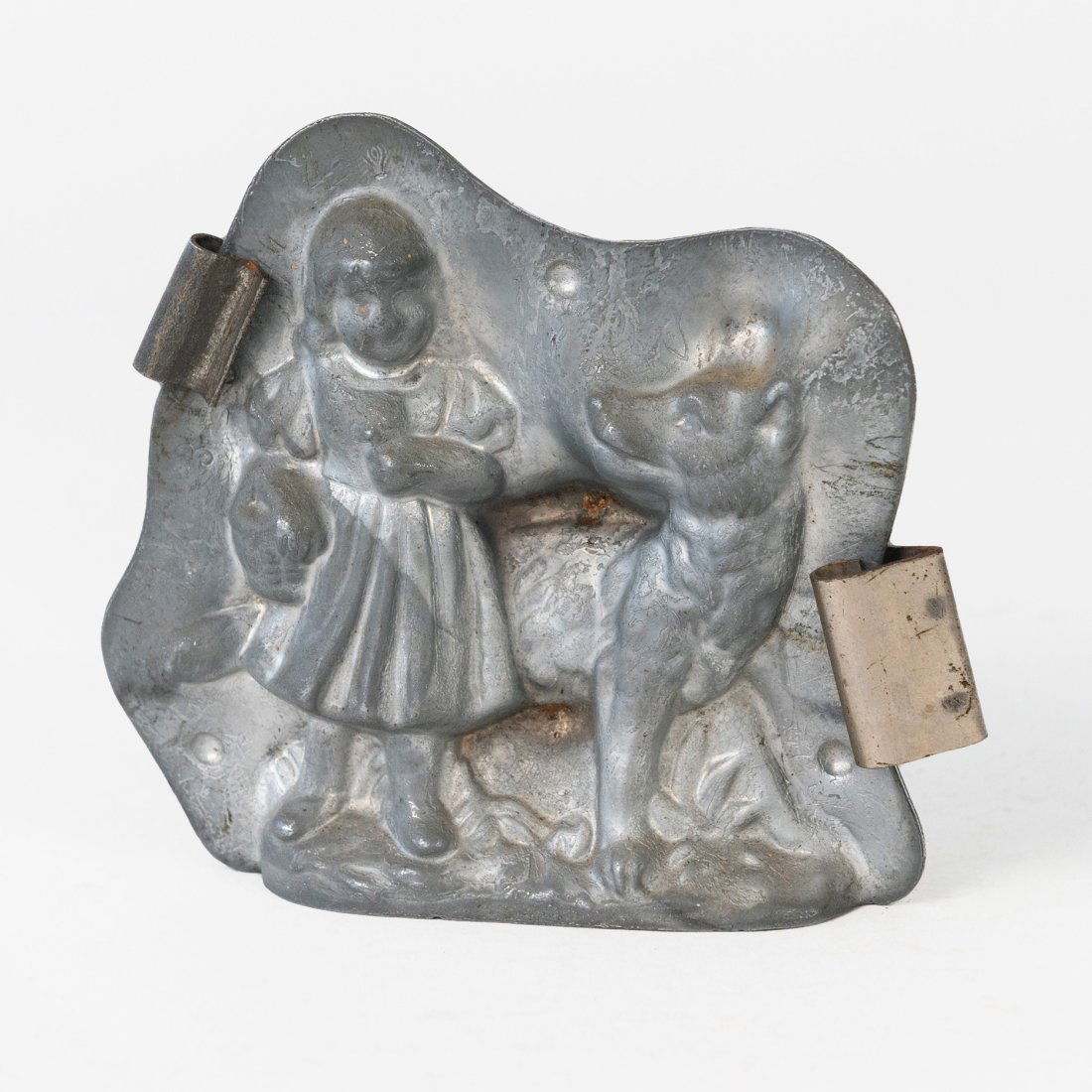 Vintage Anton Reiche Little Girl and Dog Chocolate Mold (1 of 4)