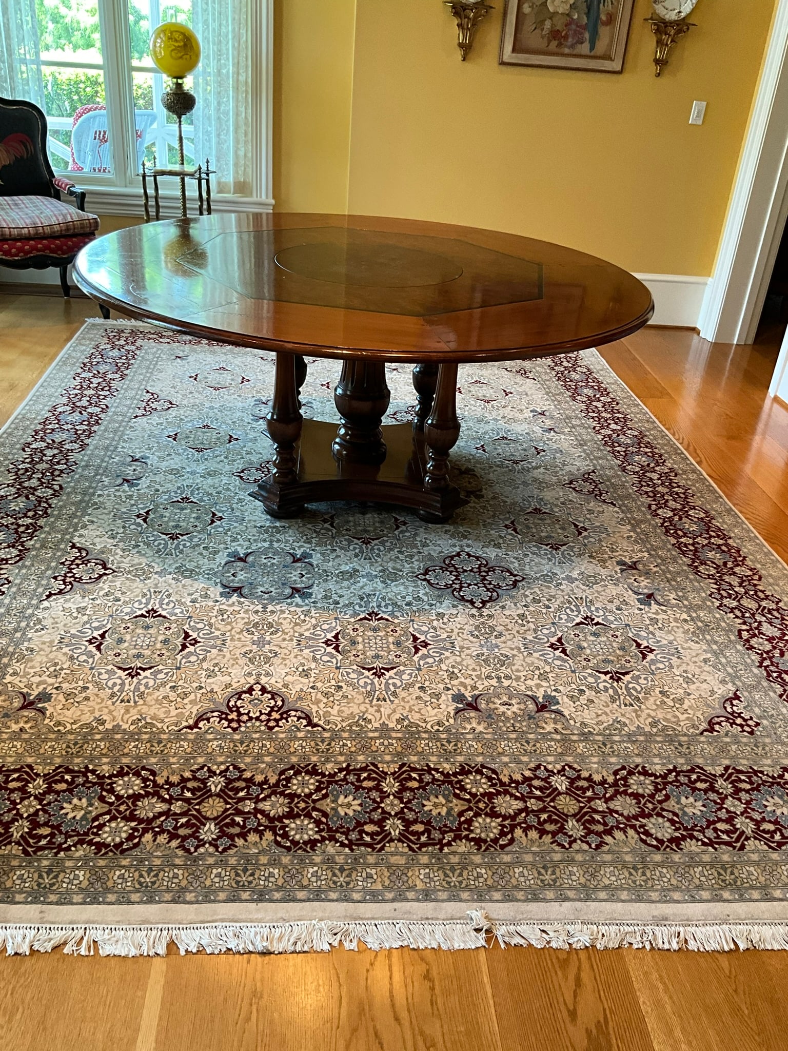Vintage Persian Handknotted Wool Oriental Rug (1 of 4)