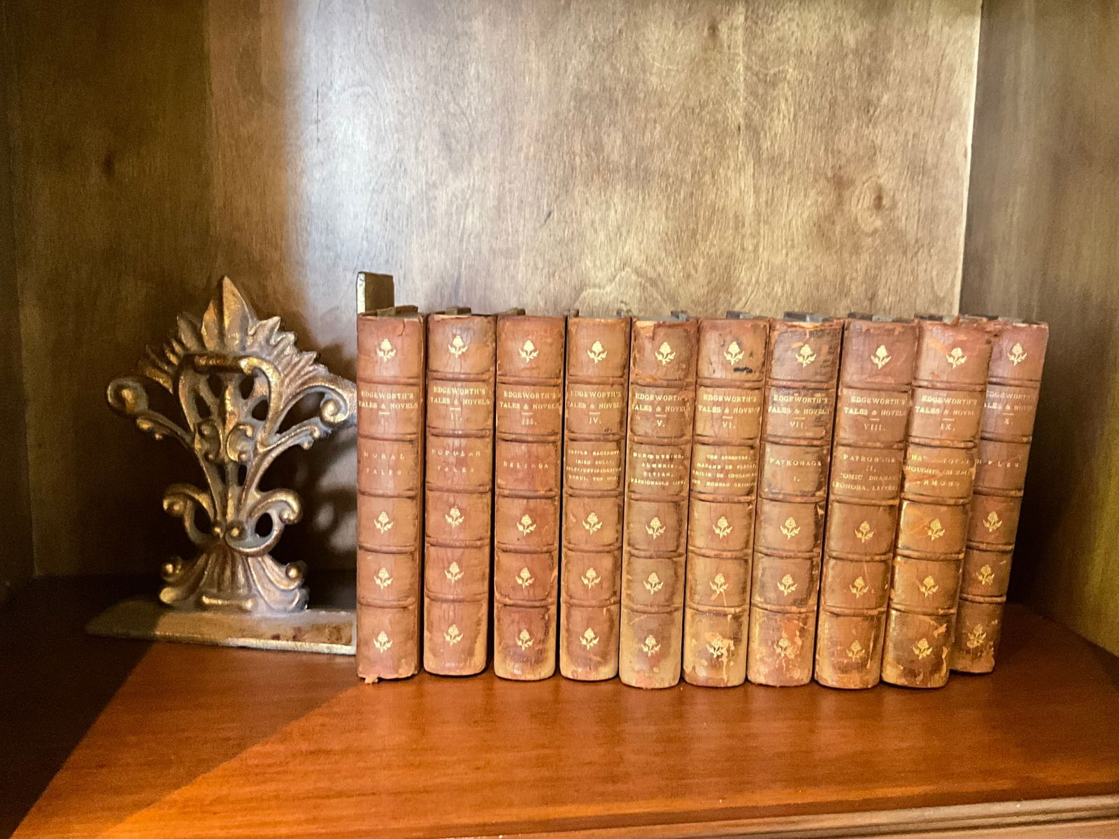Maria Edgeworth's Tales & Novels Ten Volumes of Moral Tales (1 of 4)