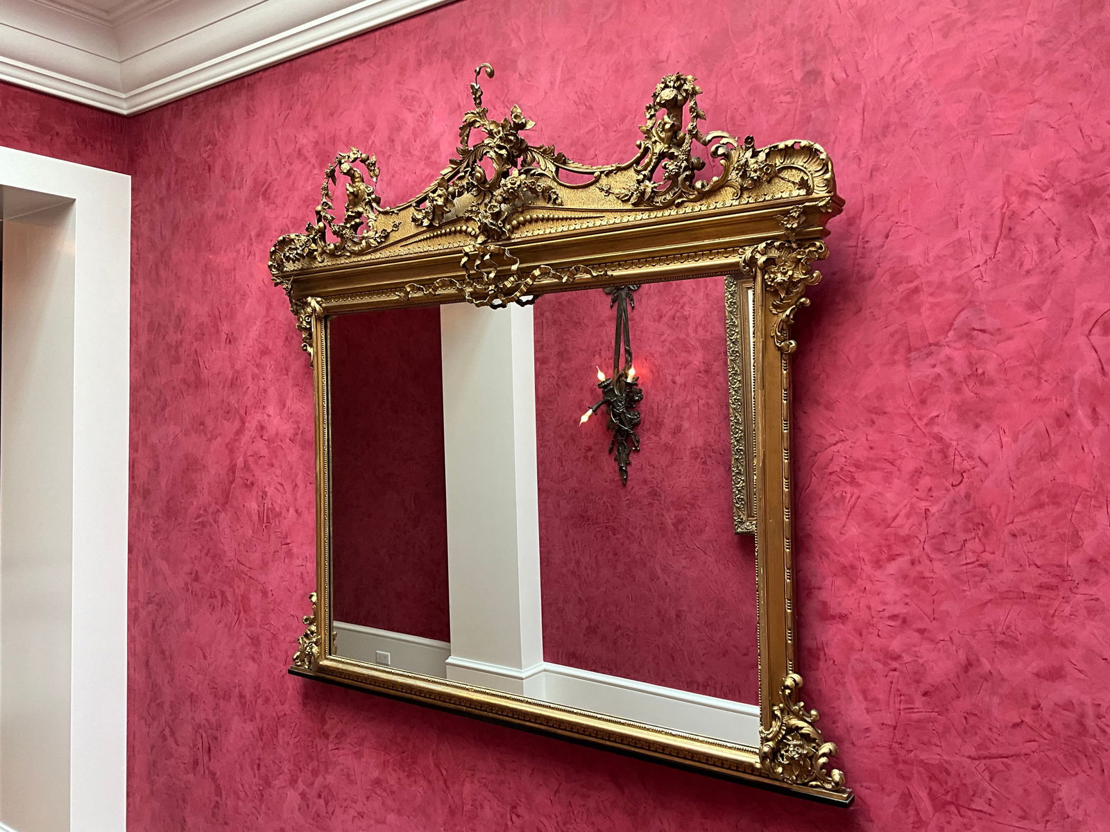 Antique Gold Gilt French Mirror (1 of 6)