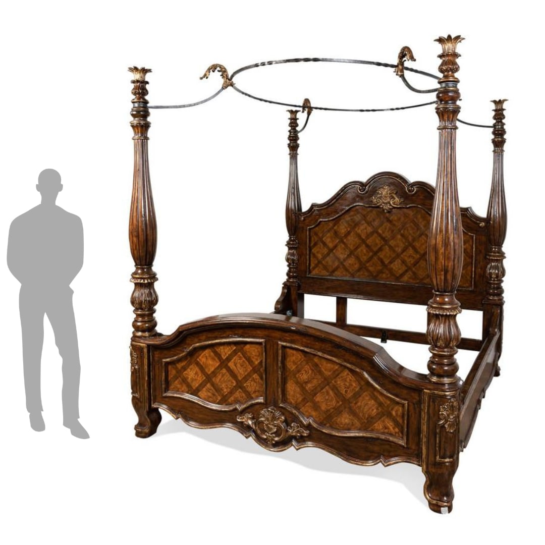 Large Marge Carson Vouvray King Canopy Bed (1 of 2)