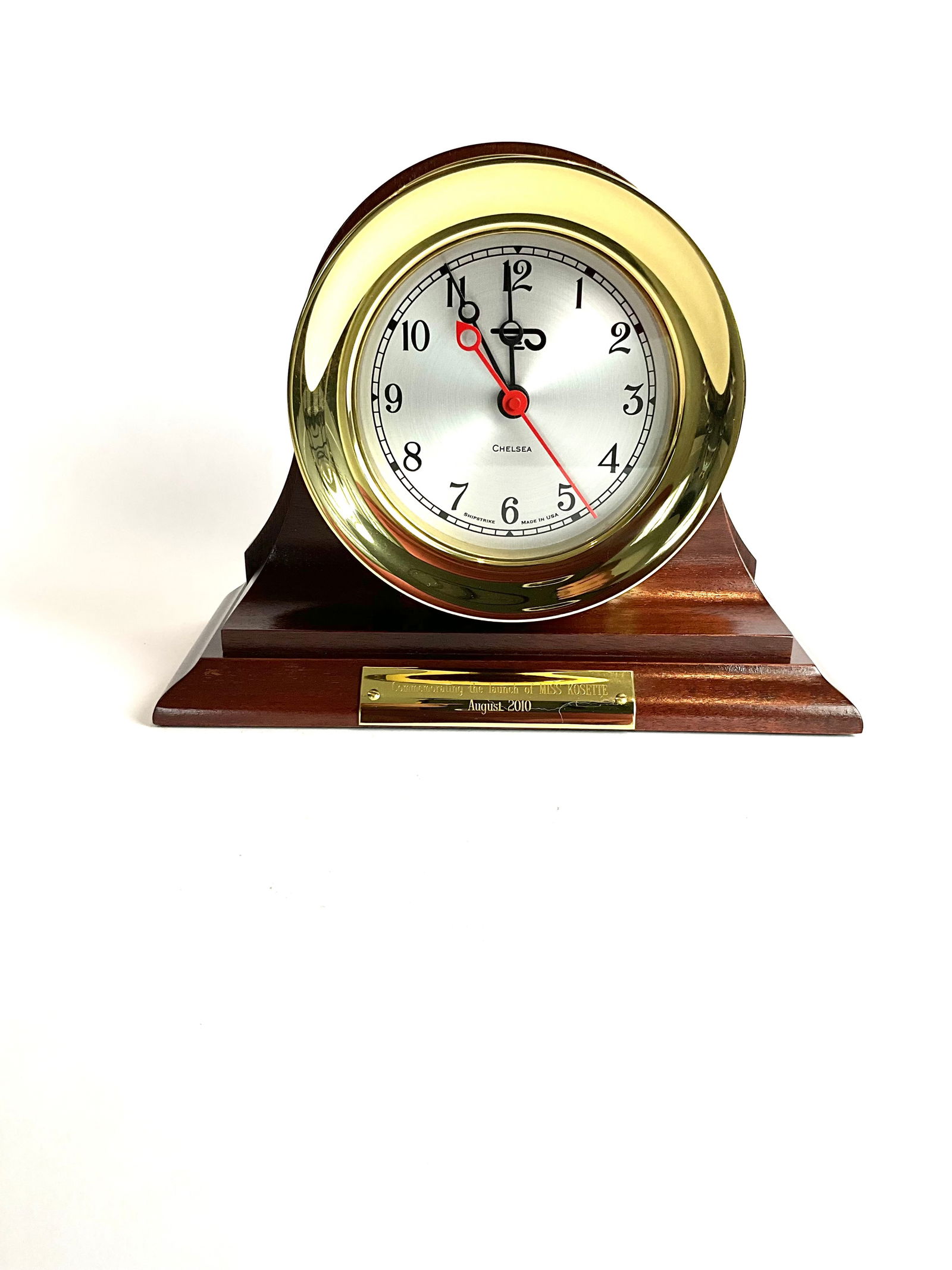 Chelsea Ships Strike Commemorative Mantle Clock (1 of 4)
