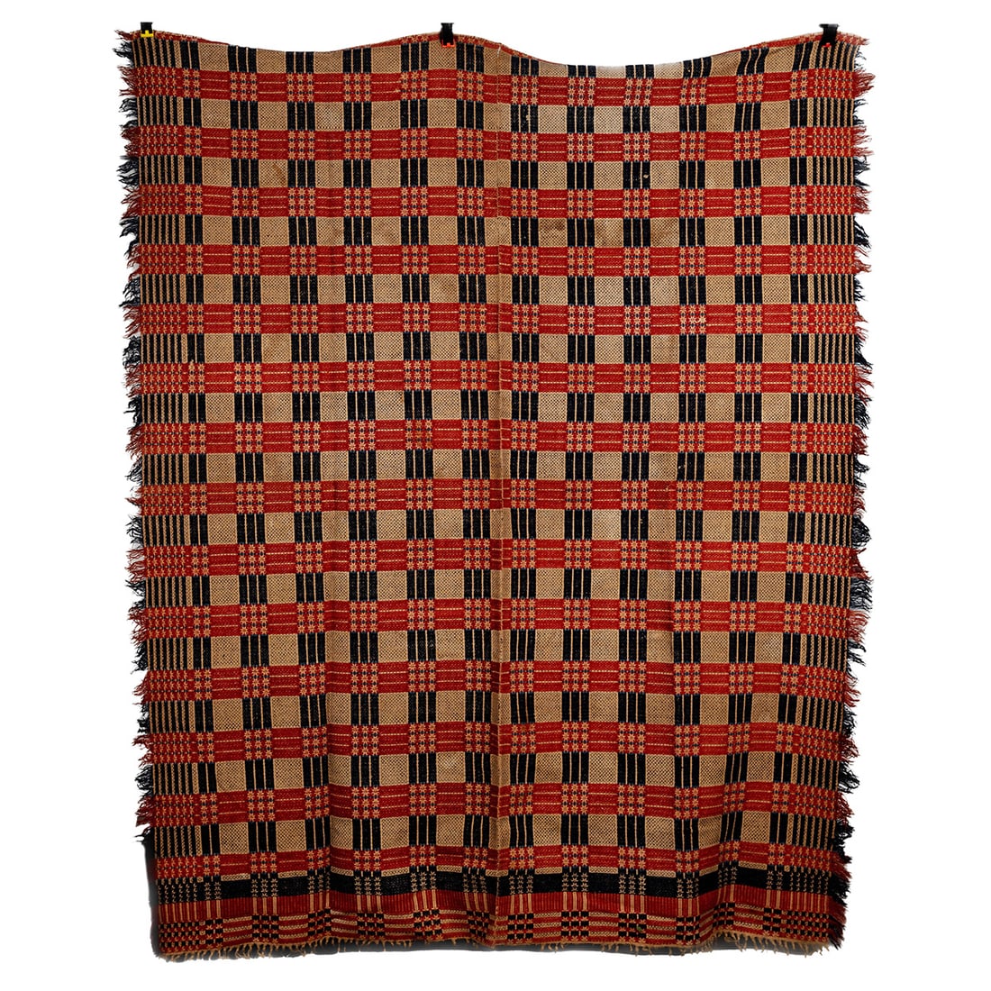 Antique Kingsflower Coverlet Bedspread (1 of 11)