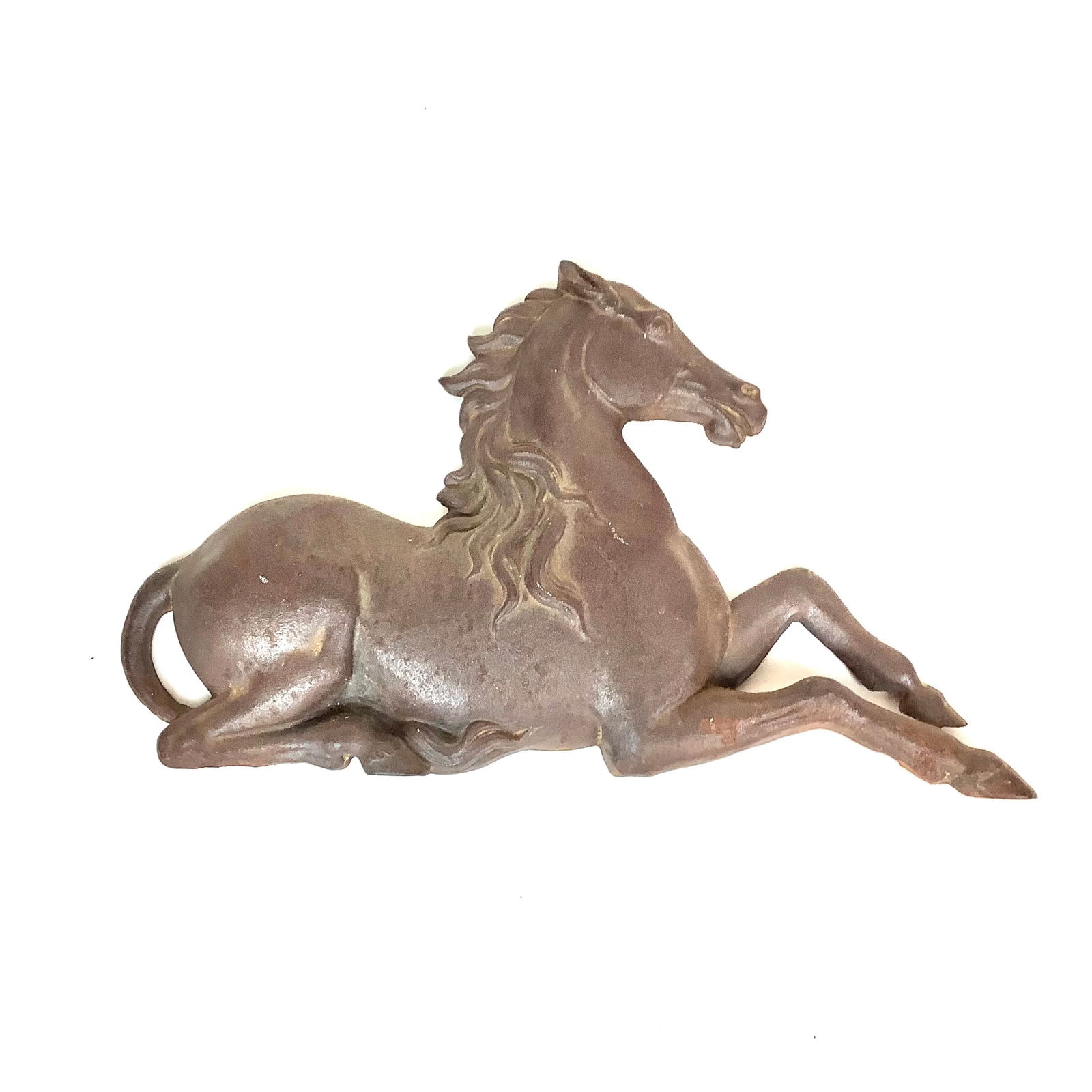 Antique Cast Iron Horse Wall Mount Door Stop (1 of 4)