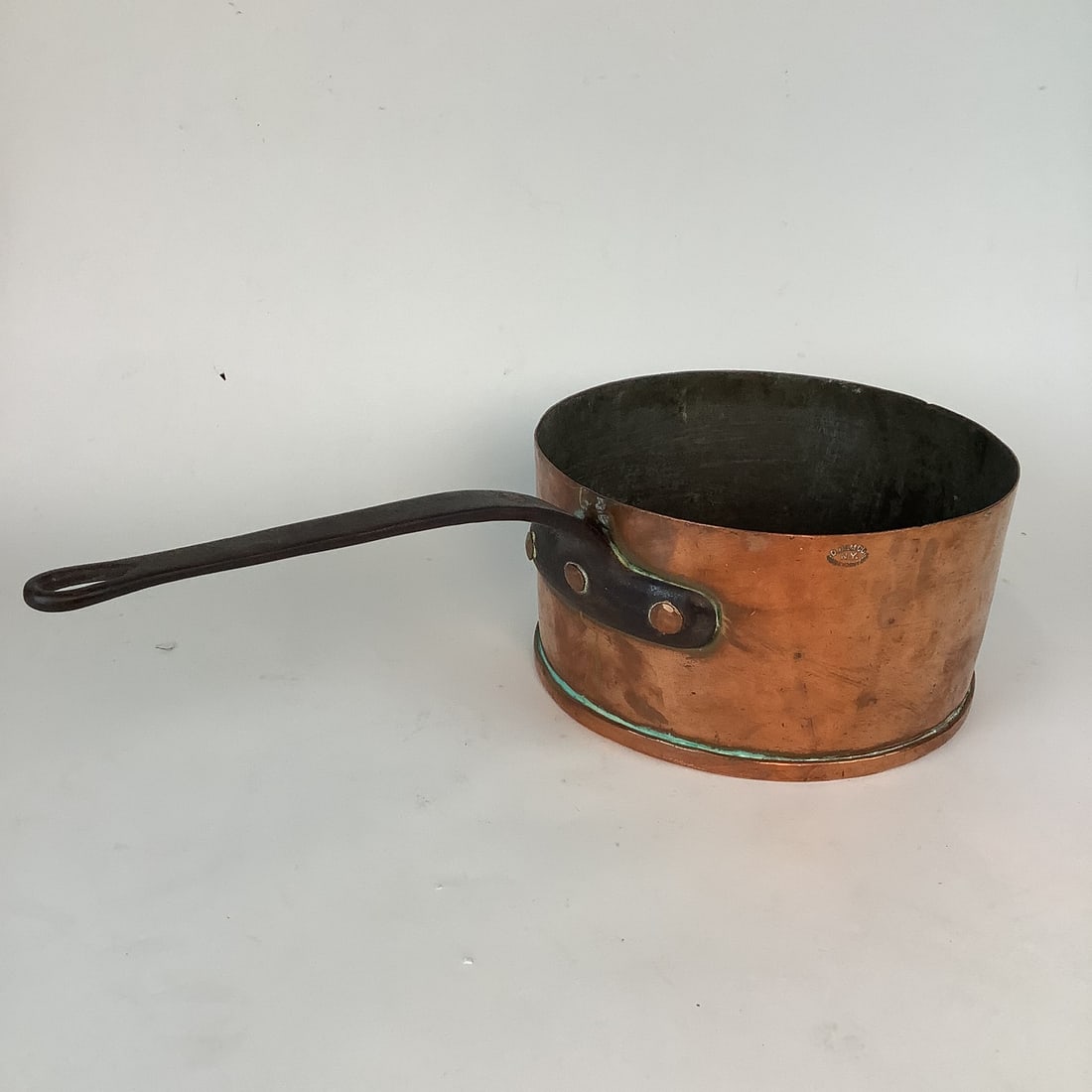 P.H. & M. Co. N.Y. Large Copper Pot (1 of 8)