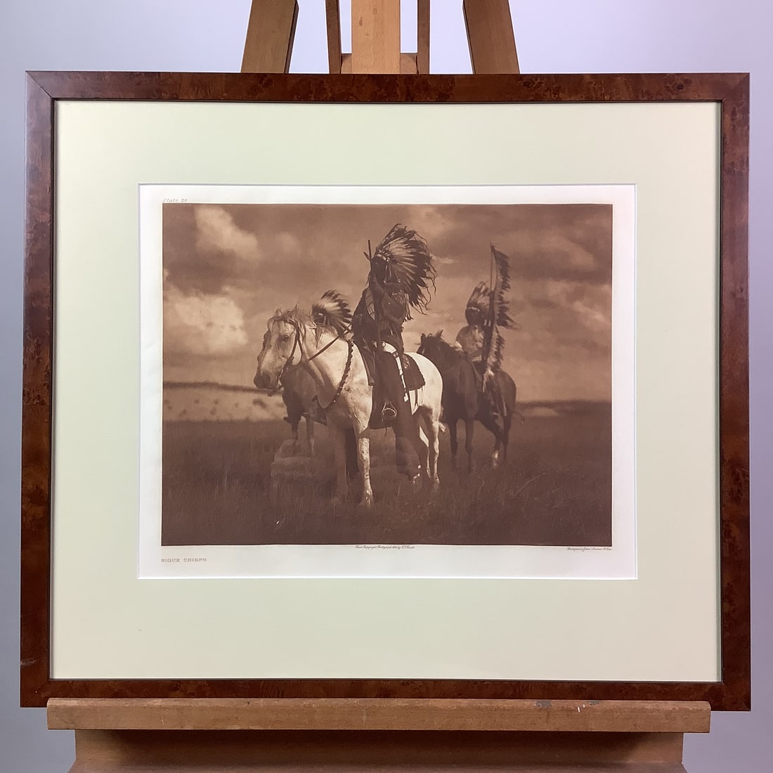 Framed Edward S. Curtis Photogravure Plate #79 (1 of 3)