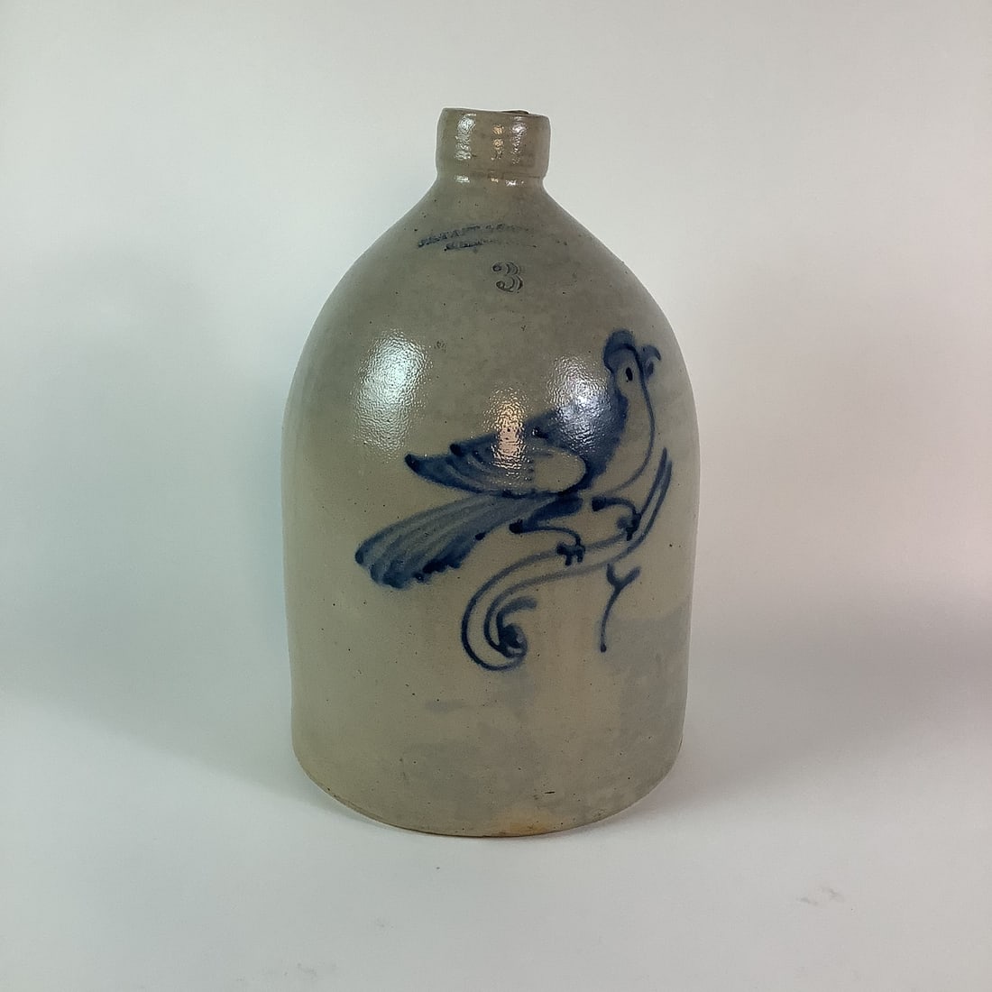 19th Century American Stoneware Jug (1 of 3)