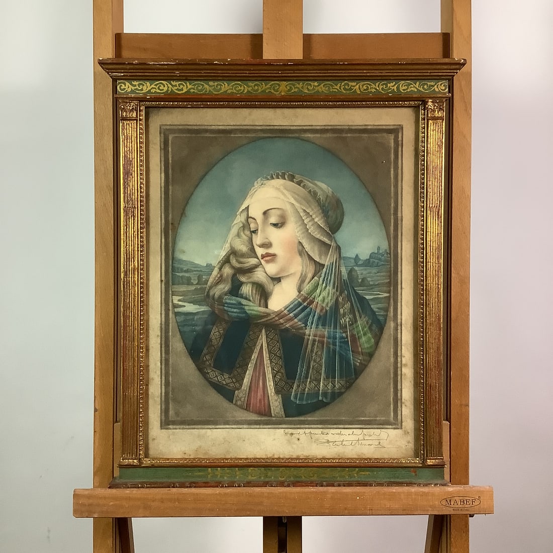 Samuel Arlent-Edwards (1861-1938)Original Signed Mezzotint Madonna (1 of 7)