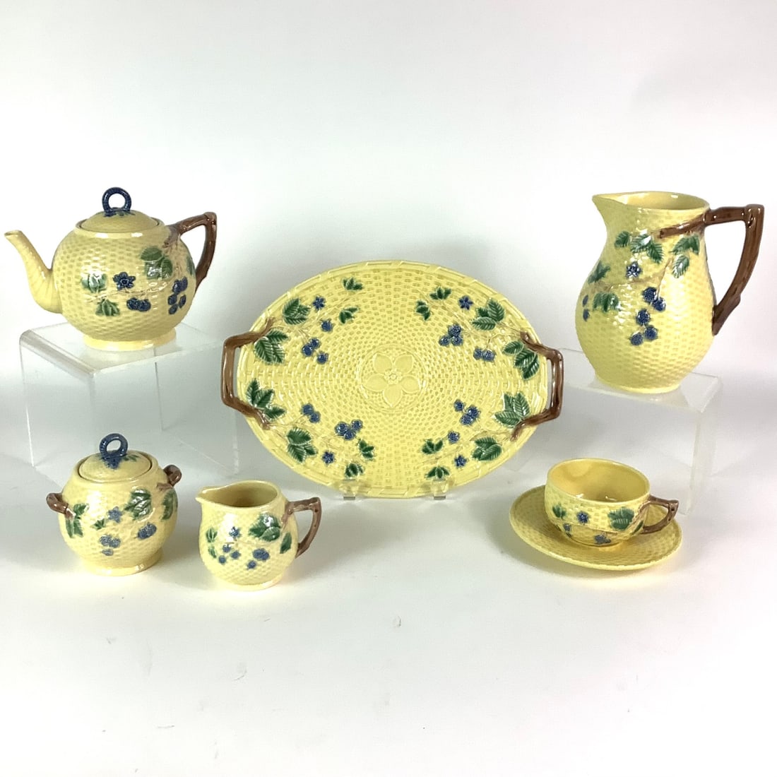 Tiffany & Co. Majolica Porcelain Lot (1 of 7)