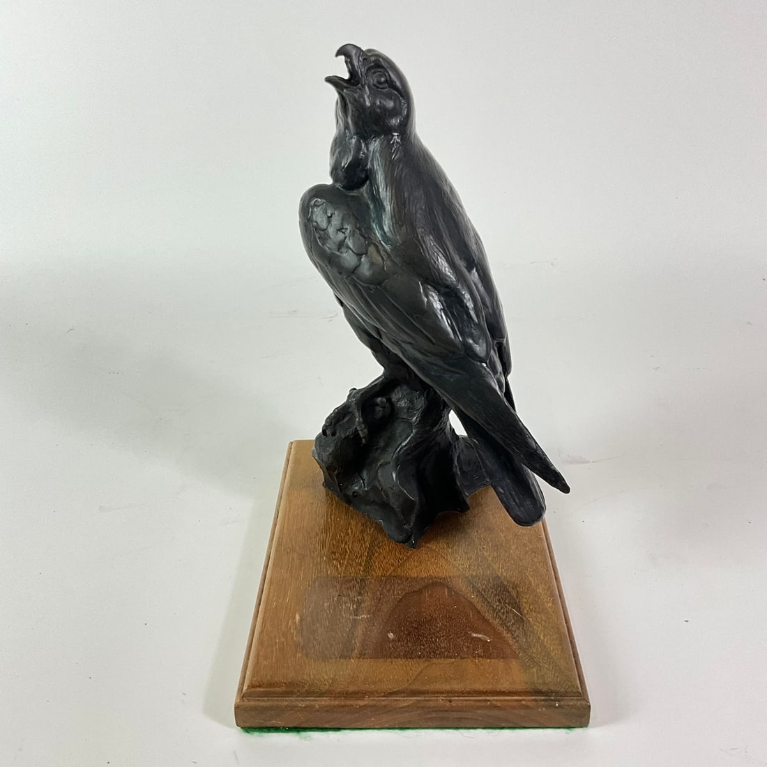 Dramatic Bronze Bird Sculpture By Matia (1 of 4)