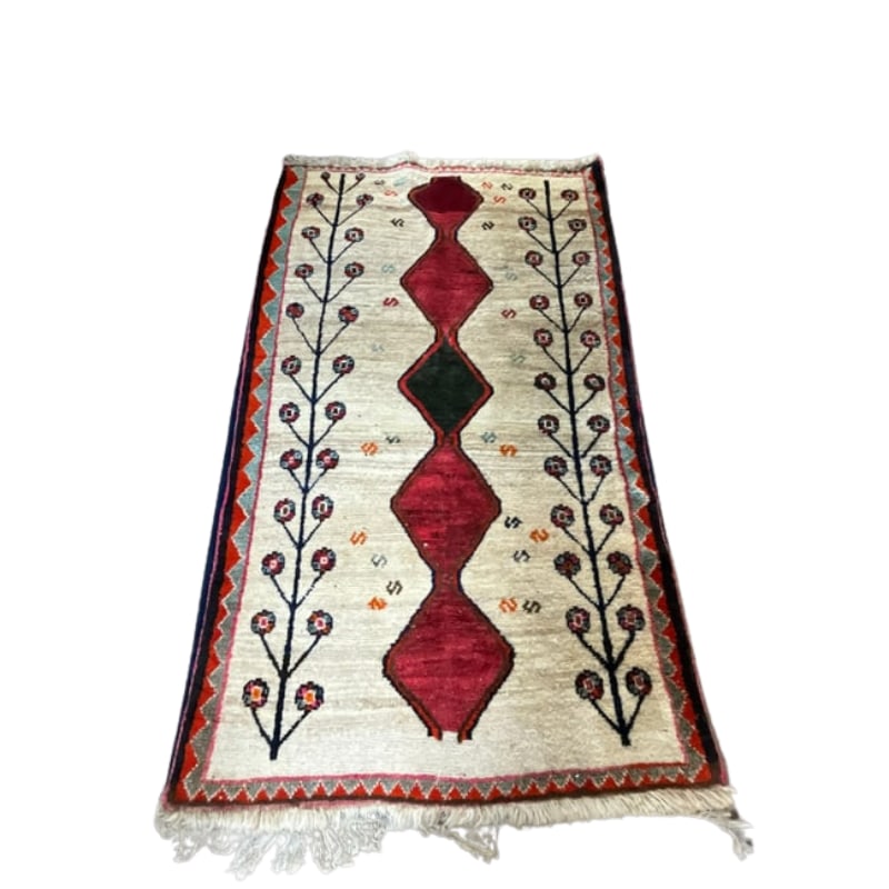 Gabbeh Persian Wool Rug (1 of 2)