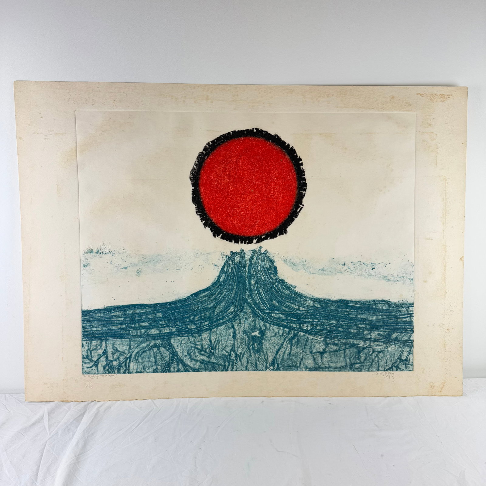 Donald Saff Trial Proof for "Sonnets to... Orpheus" (1 of 5)