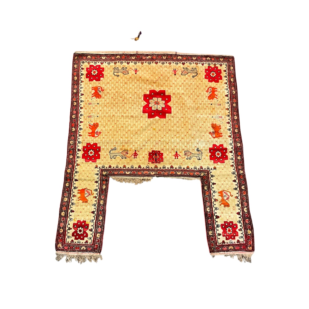 Cir 1930 Seneh Horse Blanket Oriential Weaves (1 of 7)