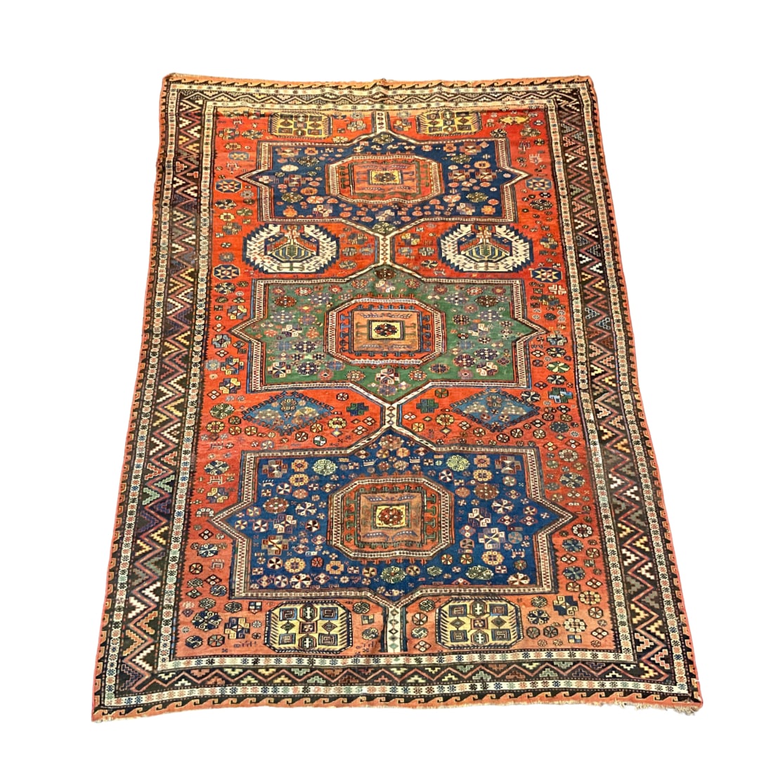 Circa 1900 Caucasian Oriental Sumac (1 of 4)