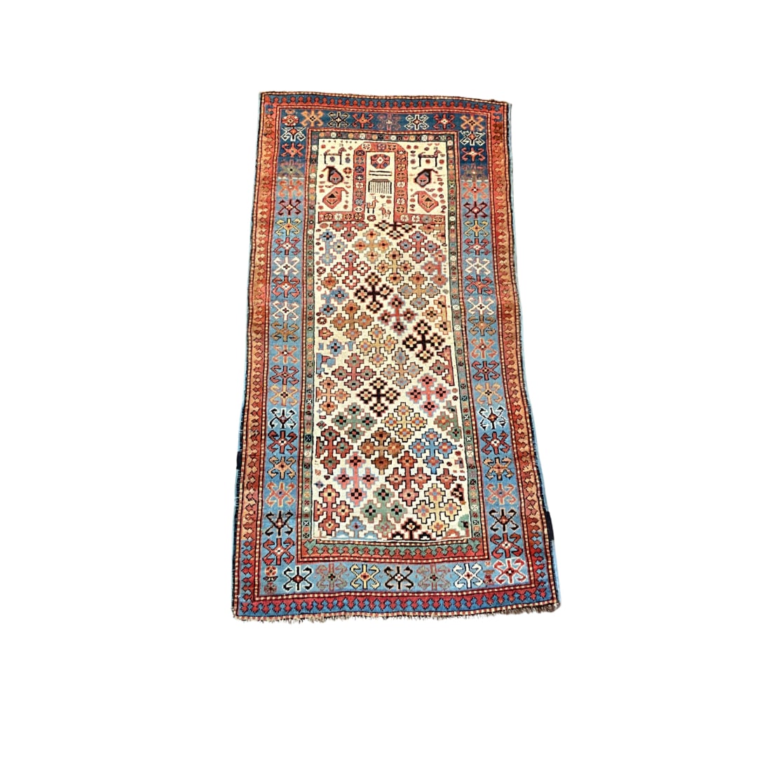 Circa 1900 Caucasian Shirvan Oriental Rug (1 of 4)