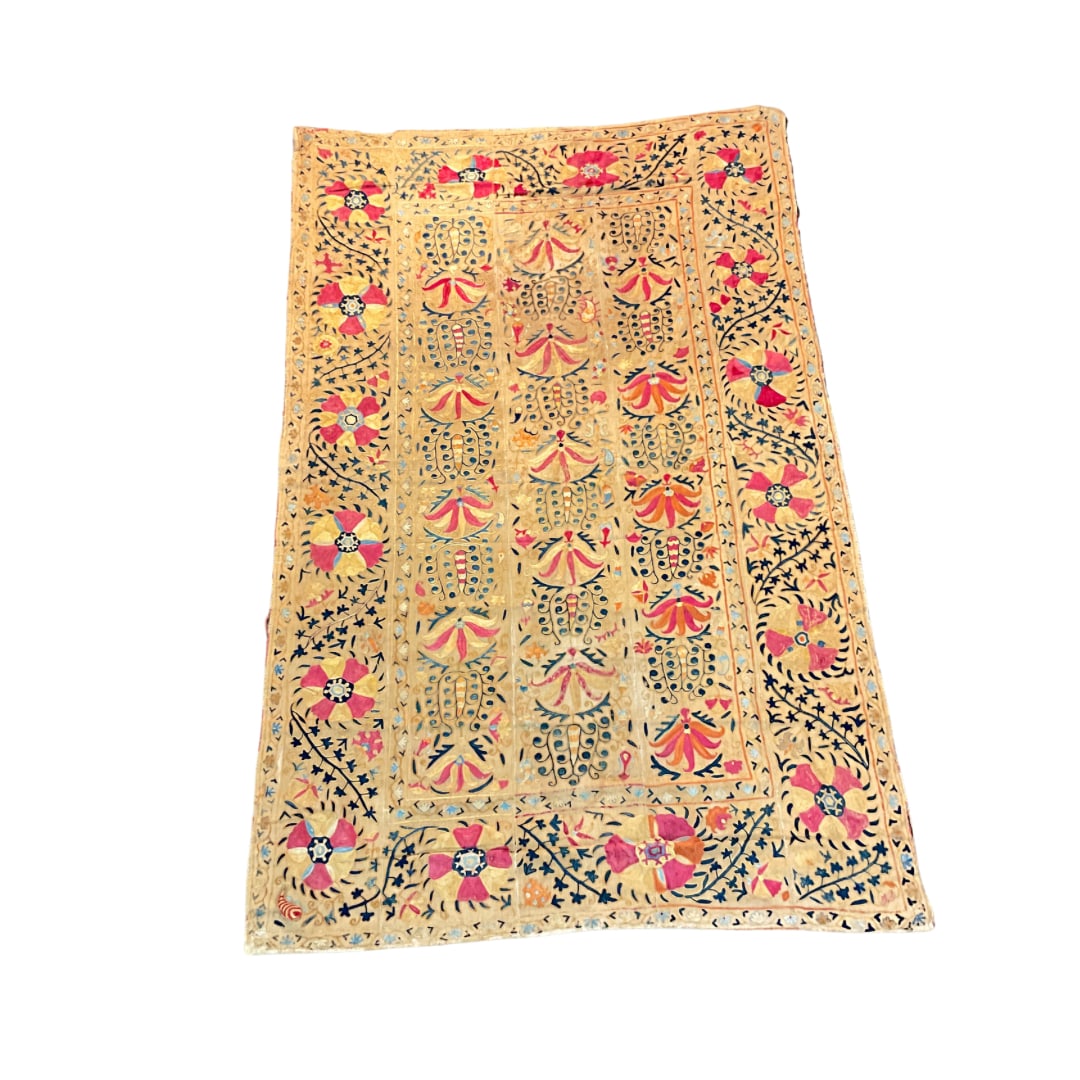 Circa 1890 Oriental Turkamen Uzbek Suzaneh (1 of 5)