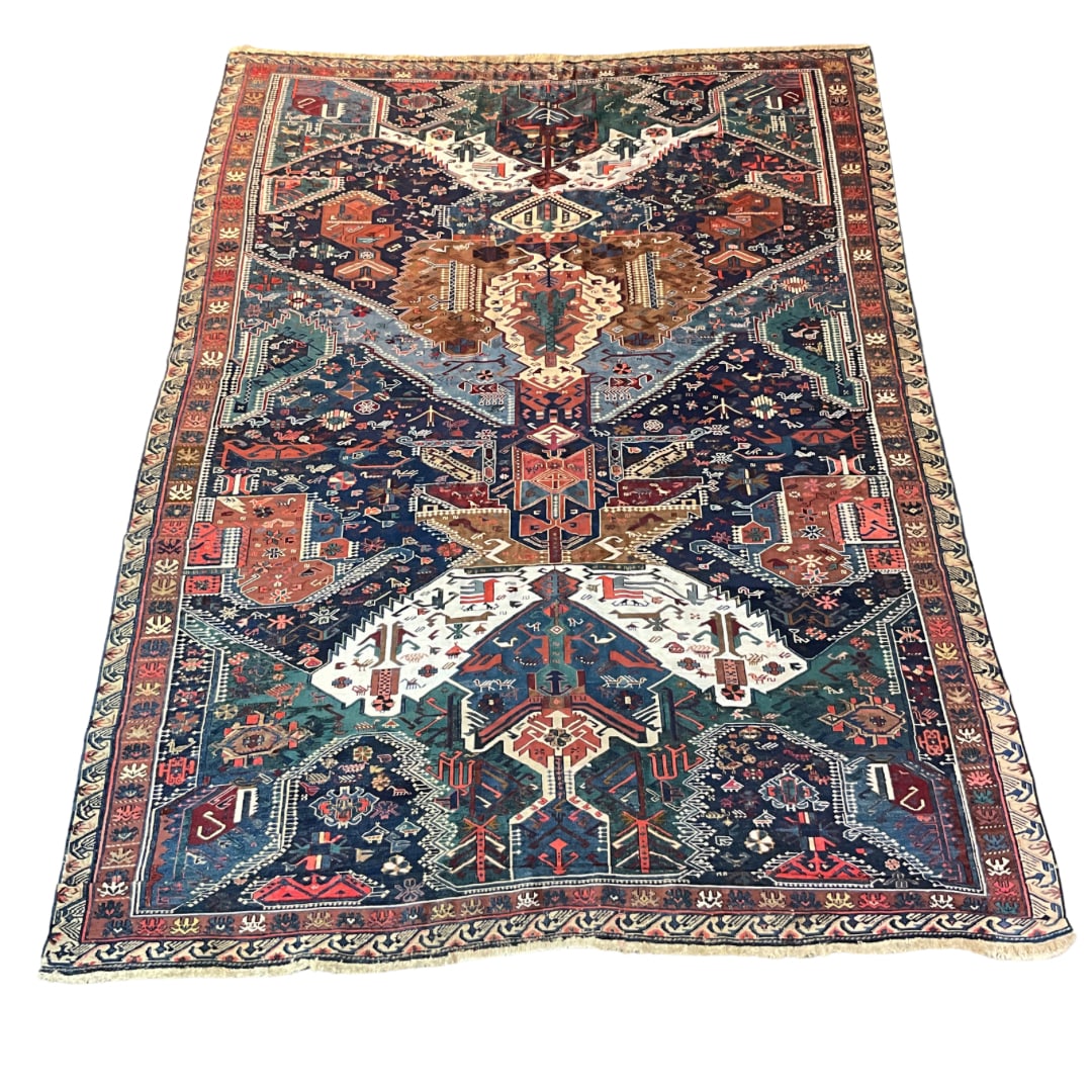 Circa 1900 Caucasian Sumac Oriental Rug (1 of 4)