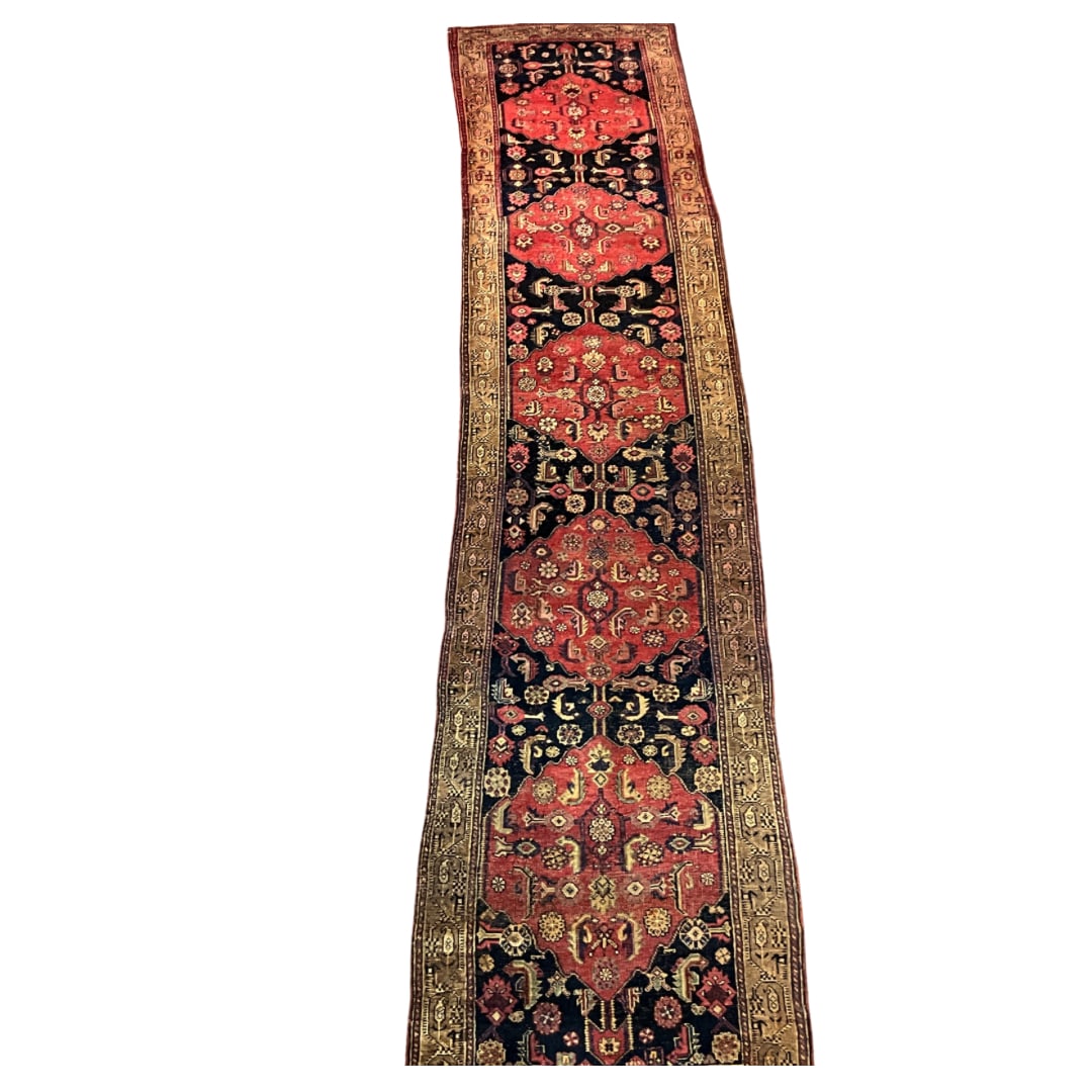 Circa 1930 Kurdish Bijar Oriental Rug (1 of 6)