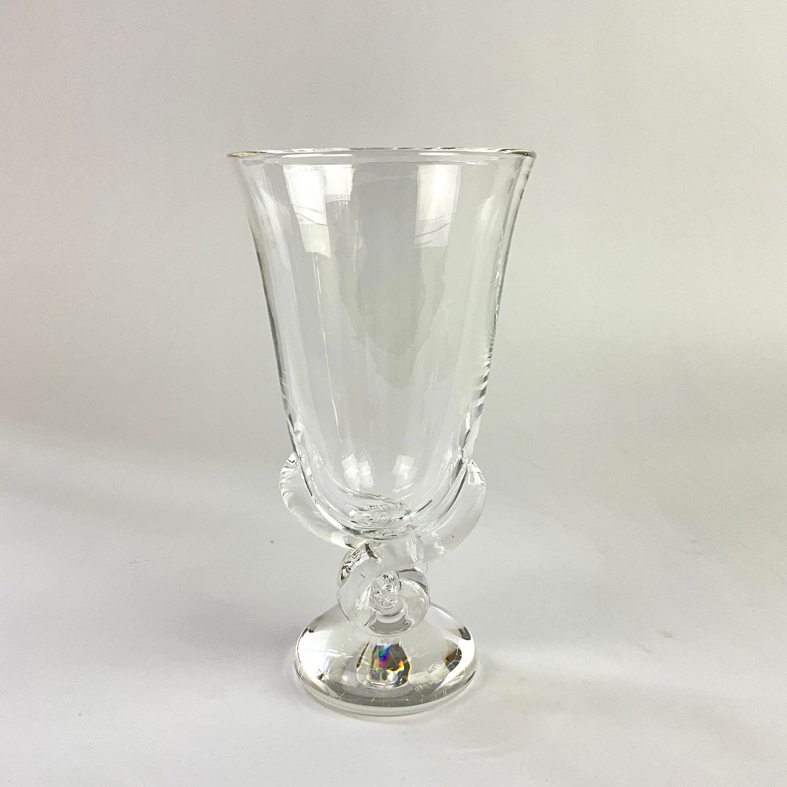Stueben George Thompson Snail Stem Crystal Vase (1 of 5)