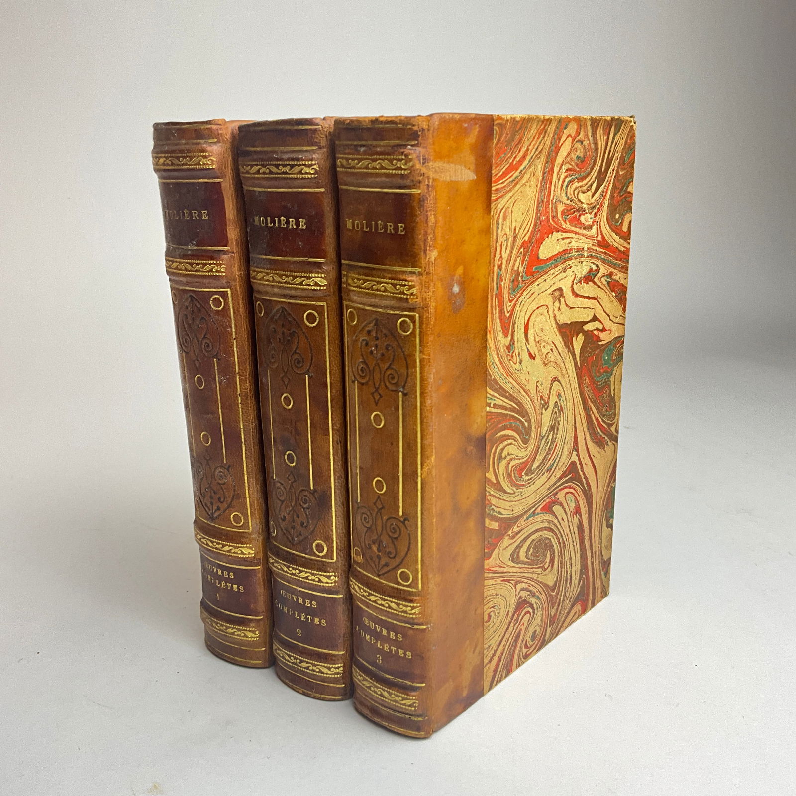 3 Volumes Oeuvres Complètes de Molière (Complete Works of Molière), Nouvelle Édition (New (1 of 4)