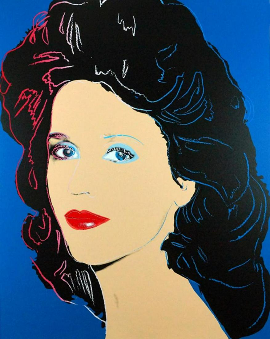 Andy Warhol, Jane Fonda II.268, 1982 Screen print (1 of 1)