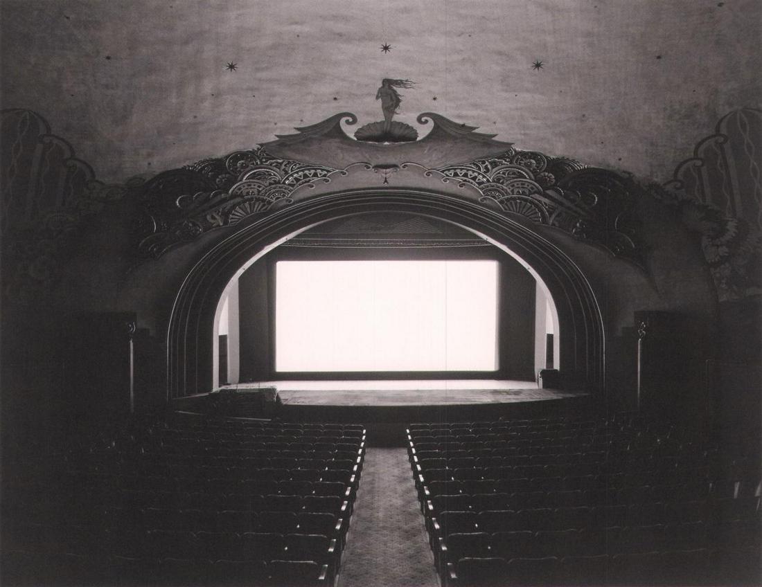 HIROSHI SUGIMOTO, Avalon Theater, Catalina Island, 1993: Photographer: Hiroshi Sugimoto is a contemporary Japanese photographer whose esoteric practice explores memory and time. Using the intrinsic quality of long exposure photography, the artist provides i