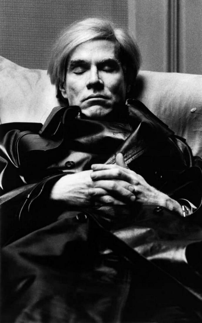 Helmut Newton, Andy Warhol, Paris, 1974: Photographer: Helmut Newton (Germany, 1920 - 2004) - best known for his erotically charged highly stylized images, Helmut Newton was one of the most influential fashion photographers of all time. Titl