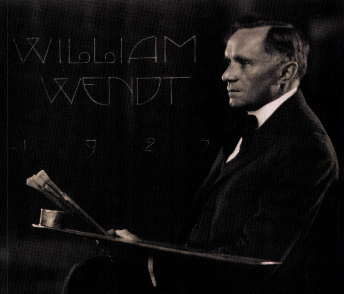 George Hurrell, William Wendt, 1925,: Photographer: George Edward Hurrell - (1904-1992) was a photographer who contributed to the image of glamour presented by Hollywood during the 1930s and 1940s. Title: William Wendt, Date Of Negative: