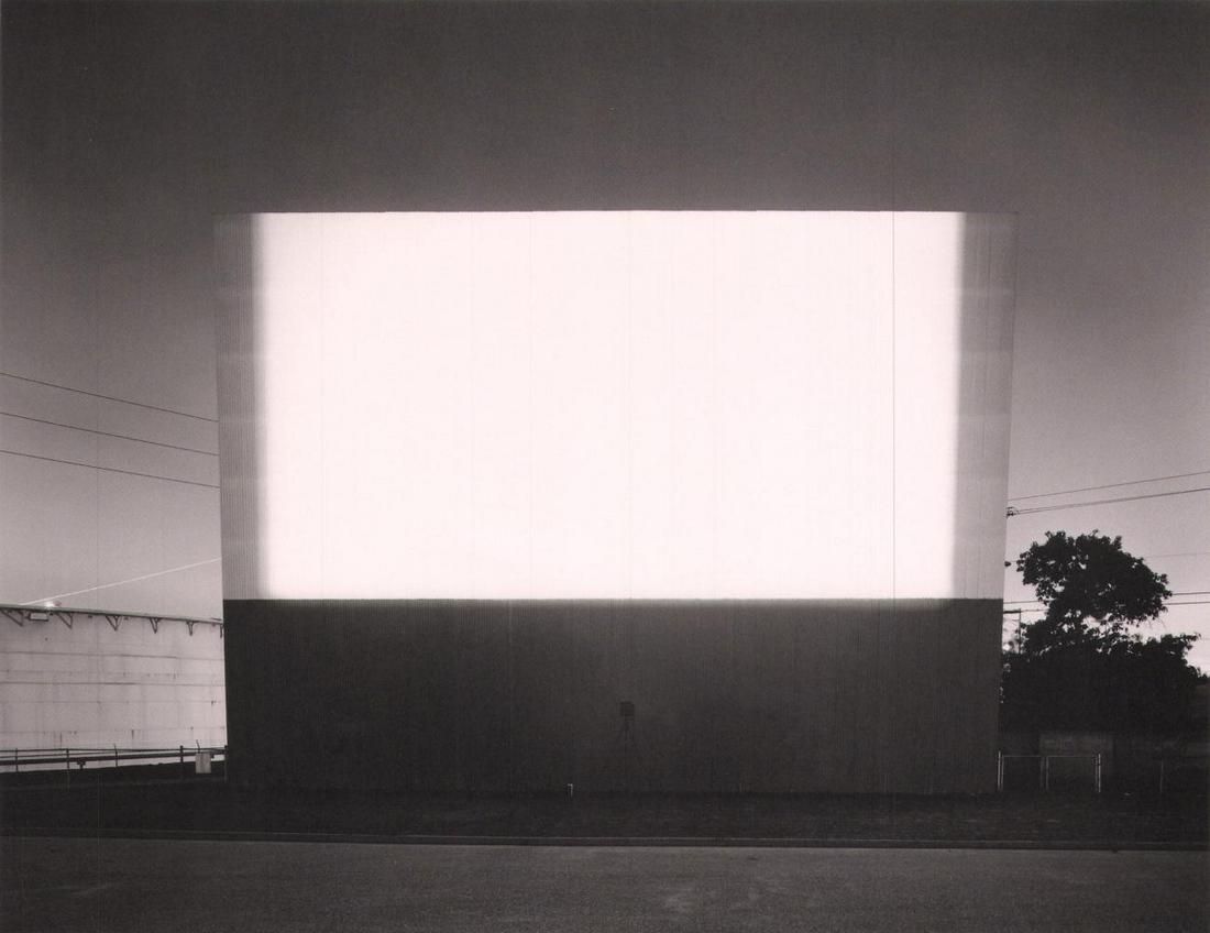 HIROSHI SUGIMOTO, Rosecrans Drive-In, Paramount, 1993: Photographer: Hiroshi Sugimoto is a contemporary Japanese photographer whose esoteric practice explores memory and time. Using the intrinsic quality of long exposure photography, the artist provides i