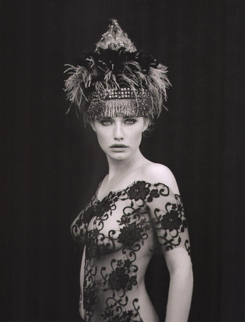 Marc Lagrange, Milani’s Miter,: Photographer: Marc Lagrange was a Belgian photographer known for his nude portraits of the female figure. Lagrange created dream-like and fantastical narrative pictures populated by beautiful nudes th