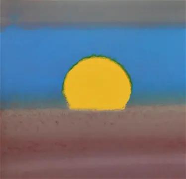 Andy Warhol "Sunset", Unique Edition Print, FSII (504), 1972 (1 of 1)