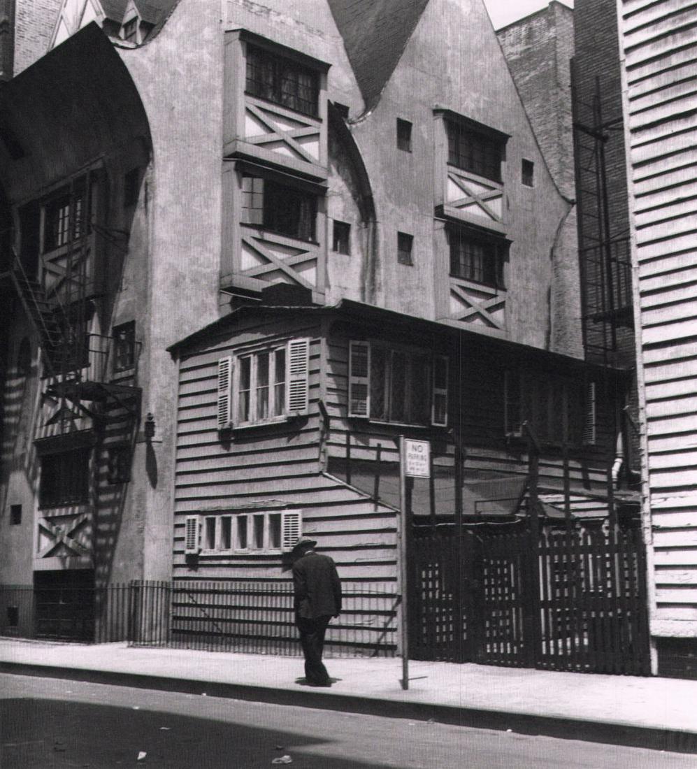 Imogen Cunningham, Wooden Building, New York City, (1 of 1)
