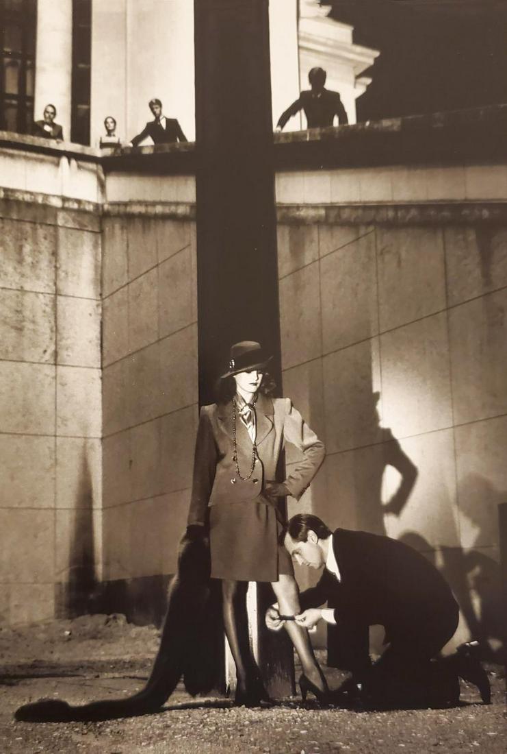 Helmut, Newton, Vogue, France, Yves St. Laurent, Paris , 1981 (1 of 1)