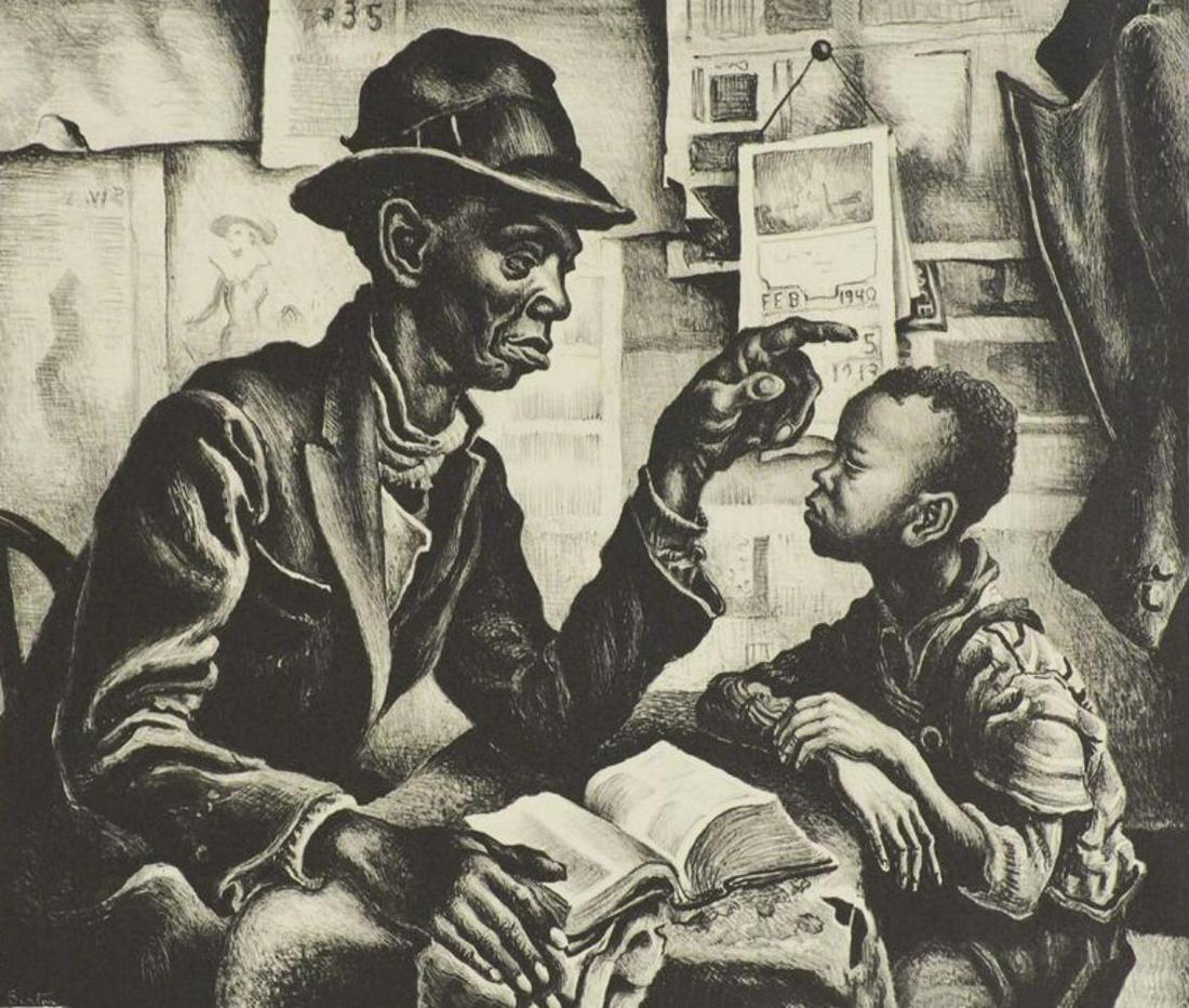 Thomas Hart Benton, Instruction, 1940 (1 of 1)