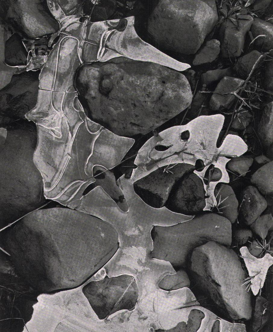 Brett Weston, Ice Forms, Oregon, 1975 (1 of 1)