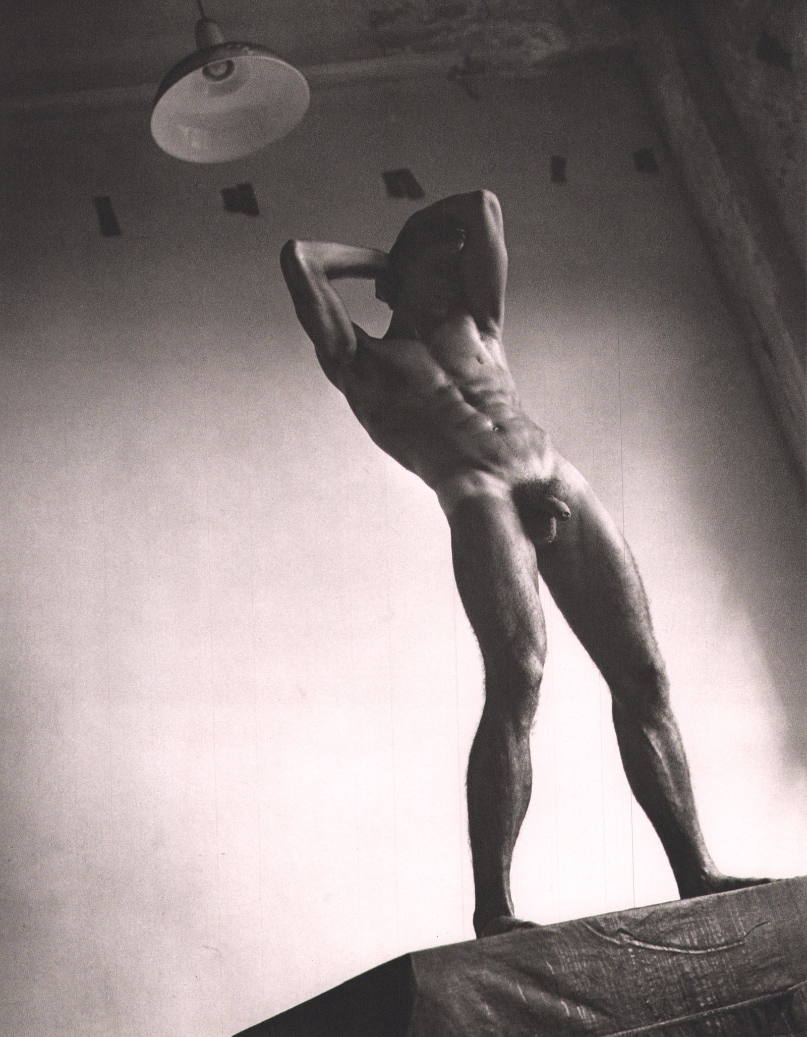 BRUCE WEBER, Male Nude Study, 1990s: Photographer: Bruce Weber (American, b. 1946) - internationally renowned American fashion photographer best known for his racy, erotically charged imagery. Weber has shot the ad campaigns of Calvin Kl