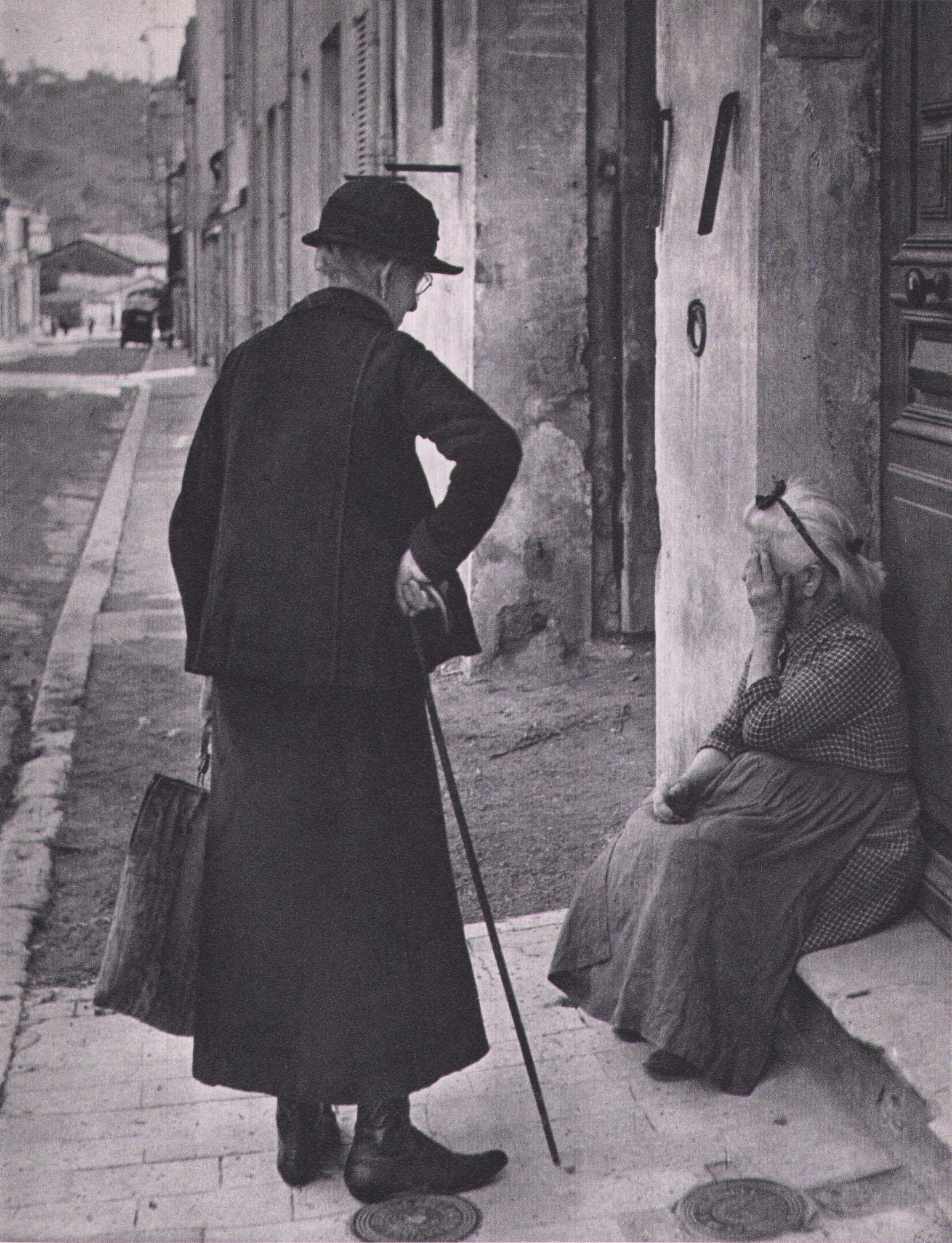 Brassai, Vallauris, 1948,: Photographer: Brassai (pseudonym of Gyula Halsz, 1899 - 1984) - historically important Hungarian photographer, sculptor and filmmaker who rose to fame in France. Title: Vallauris, Date Of Negative: 19