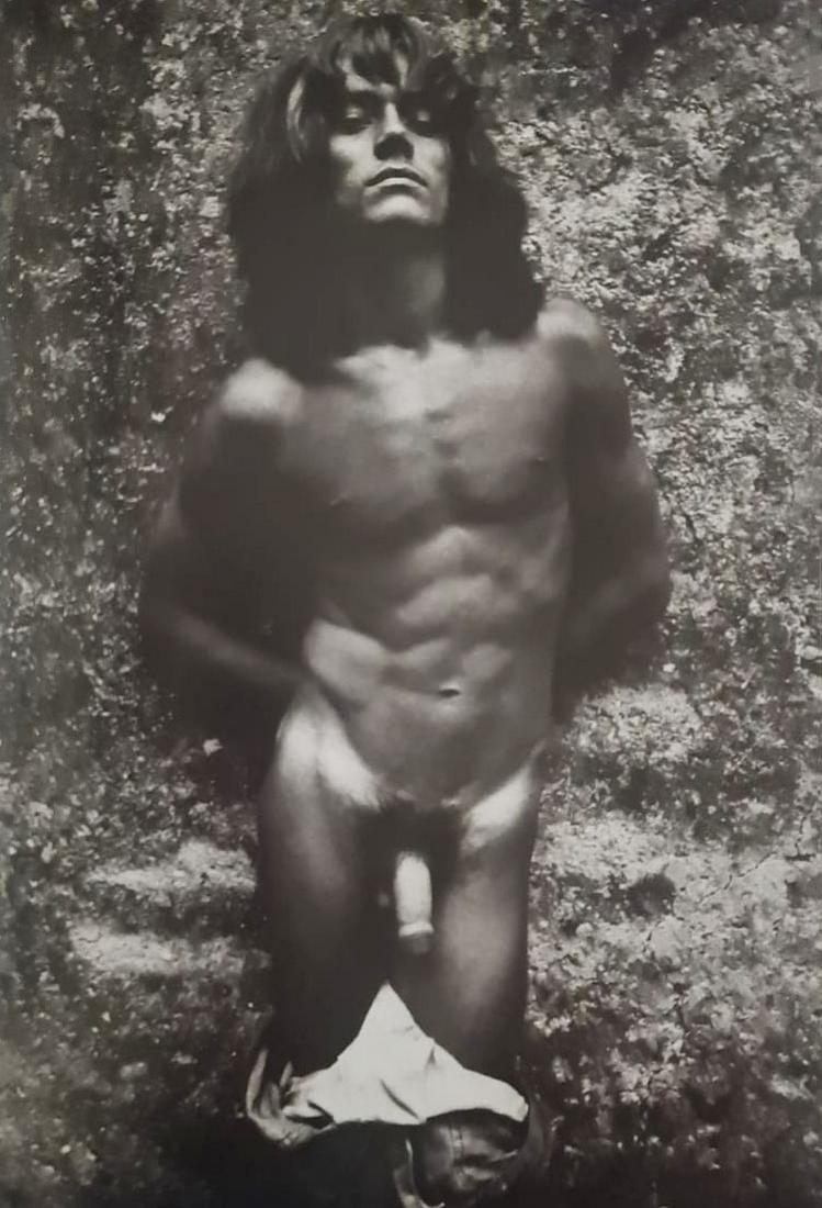 Will McBride, Roland, Nude, 1974: Photographer: Will McBride, was an American artist known for his black-and-white photographs documenting youth culture in postwar Germany. His work remains controversial for its frank and explicit dep