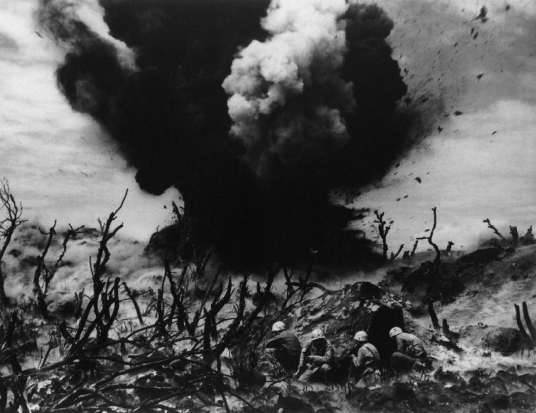 W. Eugene Smith, Iwo Jima, World War II, 1945: Photographer: Vivian Dorothy Maier, (1918-1978) William Eugene Smith was an American photojournalist. He has been described as "perhaps the single most important American photographer in the developme